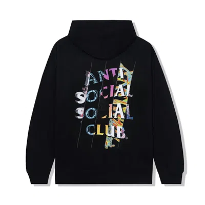 Pre-owned Anti Social Club Men's  Dissociative Hoodie In Black