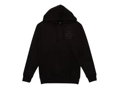 Pre-owned Anti Social Club Men's  Dramatic Hoodie In Black