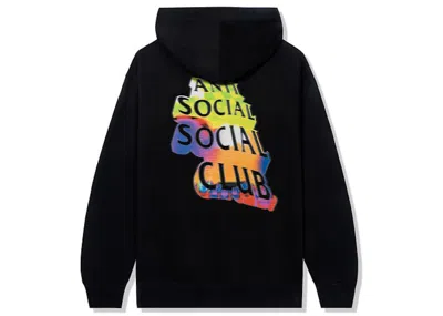 Pre-owned Anti Social Club Men's  Entheogen Hoodie In Black
