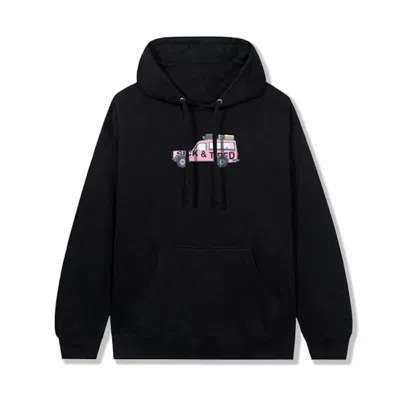 Pre-owned Anti Social Club Men's  Everyone In La Hoodie In Black