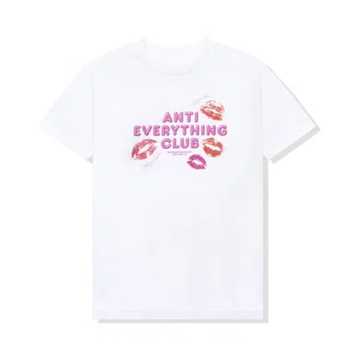 Pre-owned Anti Social Club Men's  Everything <3 T-shirt In White