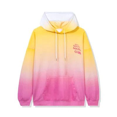 Pre-owned Anti Social Club Men's  Everything Goes Hoodie In White