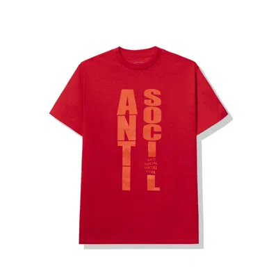 Pre-owned Anti Social Club Men's  Everything You Want Tee Shirt In Red