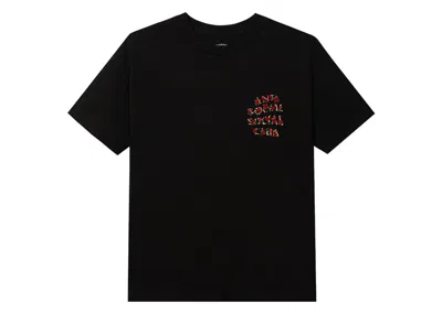 Pre-owned Anti Social Club Men's  Everything You Want Tee Shirt (ss24) In Black