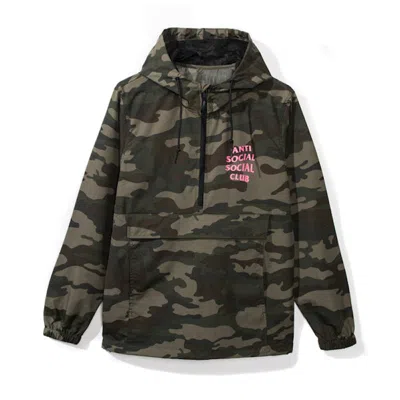 Pre-owned Anti Social Club Men's  Ez Jacket In Camo