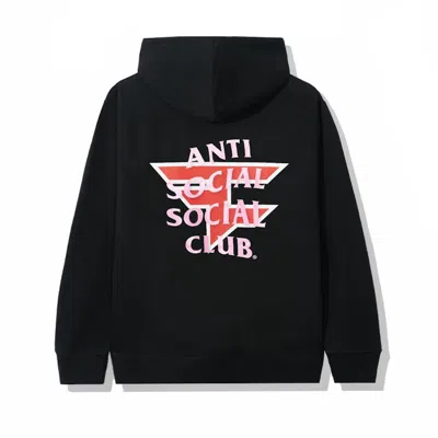 Pre-owned Anti Social Club Men's  Faze Clan Hoodie In Black