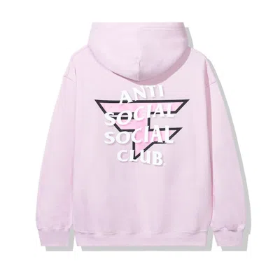 Pre-owned Anti Social Club Men's  Faze Clan Hoodie In Pink