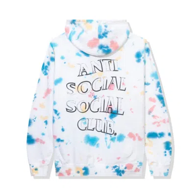 Pre-owned Anti Social Club Men's  Freakshow Hoodie In Tie Dye In Multi