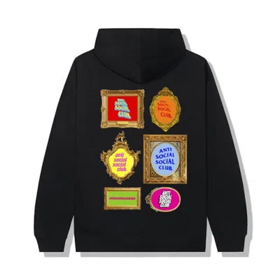 Pre-owned Anti Social Club Men's  Grandmas House Hoodie In Black