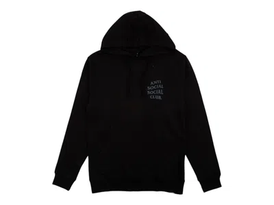 Pre-owned Anti Social Club Men's  Hell O Rose Hoodie In Black