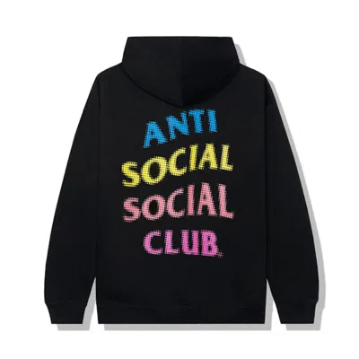 Pre-owned Anti Social Club Men's  Highlight Reel Hoodie In Black