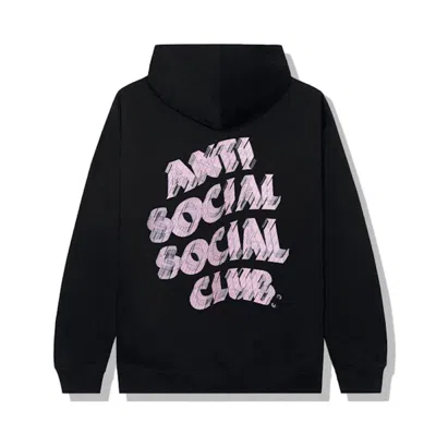 Pre-owned Anti Social Club Men's  How Deep Hoodie In Black