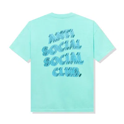 Pre-owned Anti Social Club Men's  How Deep T-shirt In Mint