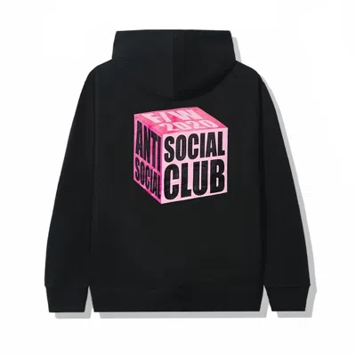 Pre-owned Anti Social Club Men's  I Wish Was Wrong Hoodie In Black