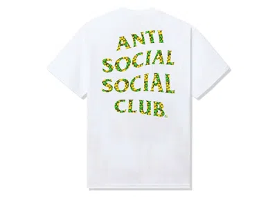 Pre-owned Anti Social Club Men's  It Never Fails Tee Shirt In White