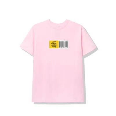 Pre-owned Anti Social Club Men's  (japan Only) Baguette Tee Shirt In Pink