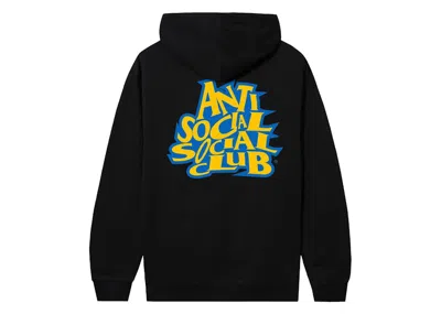 Pre-owned Anti Social Club Men's  Jealousy Hoodie In Black