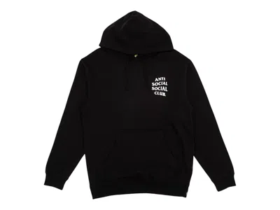 Pre-owned Anti Social Club Men's  Kkoch Hoodie In Black