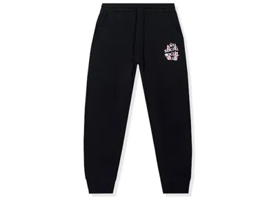 Pre-owned Anti Social Club Men's  Kkoch Sweatpants In Black