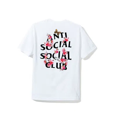 Pre-owned Anti Social Club Men's  Kkoch T-shirt In White