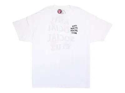 Pre-owned Anti Social Club Men's  Kkoch T-shirt In White