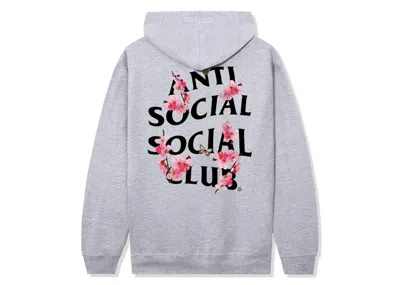 Pre-owned Anti Social Club Men's  Kkotch Hoodie In Grey