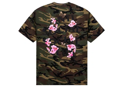 Pre-owned Anti Social Club Men's  Kkotch Tee Shirt In Camo In Multi