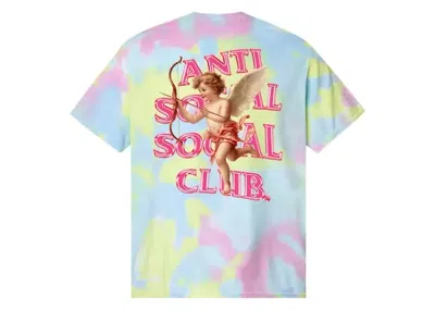 Pre-owned Anti Social Club Men's  Lupercalia Tee Shirt In Tie Dye