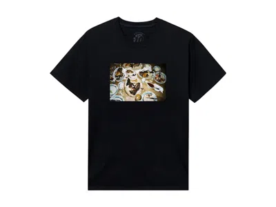 Pre-owned Anti Social Club Men's  Medium Rare Tee Shirt In Black