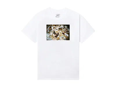 Pre-owned Anti Social Club Men's  Medium Rare Tee Shirt In White