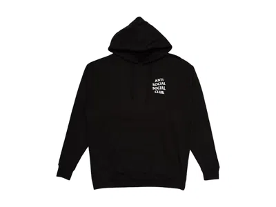 Pre-owned Anti Social Club Men's  Mind Games Hoodie (ss20) In Black