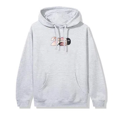 Pre-owned Anti Social Club Men's  Mouthful Hoodie In Grey