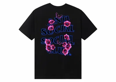 Pre-owned Anti Social Club Men's  Mutant 2 Tee Shirt In Black