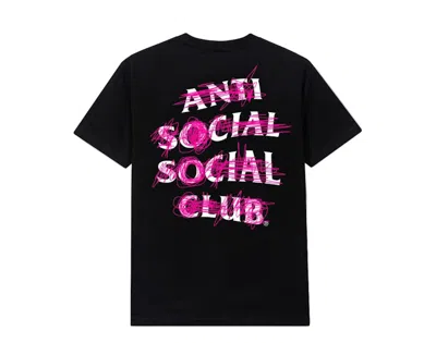 Pre-owned Anti Social Club Men's  Nevermind T-shirt In Black