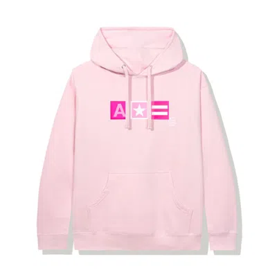 Pre-owned Anti Social Club Men's  No Hope For Us Hoodie In Pink