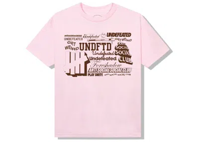 Pre-owned Anti Social Club Men's  Origin Story T-shirt In Pink