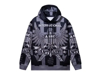 Pre-owned Anti Social Club Men's  Overanxious Hoodie In Black