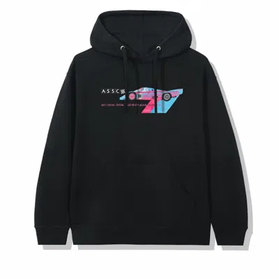 Pre-owned Anti Social Club Men's  Pinto Hoodie In Black