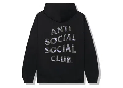 Pre-owned Anti Social Club Men's  Plain Sight Hoodie In Black