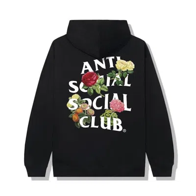 Pre-owned Anti Social Club Men's  Produce Hoodie In Black