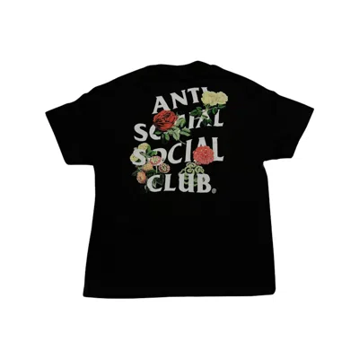 Pre-owned Anti Social Club Men's  Produce T-shirt In Black