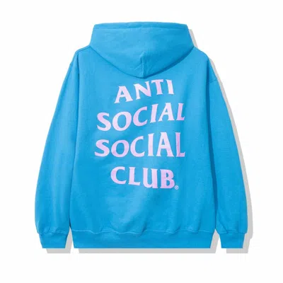 Pre-owned Anti Social Club Men's  Samsies Hoodie In Blue