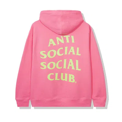 Pre-owned Anti Social Club Men's  Samsies Hoodie In Pink