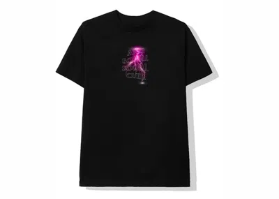 Pre-owned Anti Social Club Men's  Save Your Tears Tee Shirt In Black