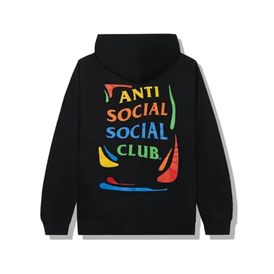 Pre-owned Anti Social Club Men's  See Me Now? Hoodie In Black