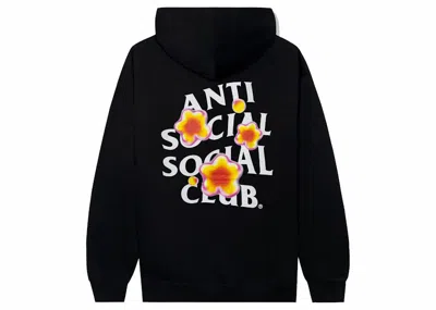 Pre-owned Anti Social Club Men's  See The Feeling Hoodie In Black