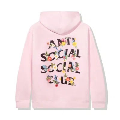 Pre-owned Anti Social Club Men's  Self Conclusion Hoodie In Pink