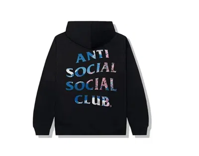 Pre-owned Anti Social Club Men's  Serenity Hoodie In Black