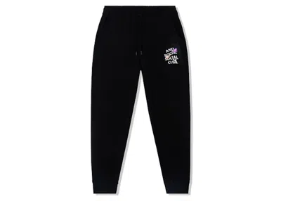 Pre-owned Anti Social Club Men's  Shell Shock Sweatpants In Black