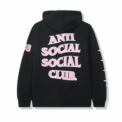 Pre-owned Anti Social Club Men's  Sports Hoodie In Black